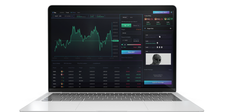 Trading Platform Interface
